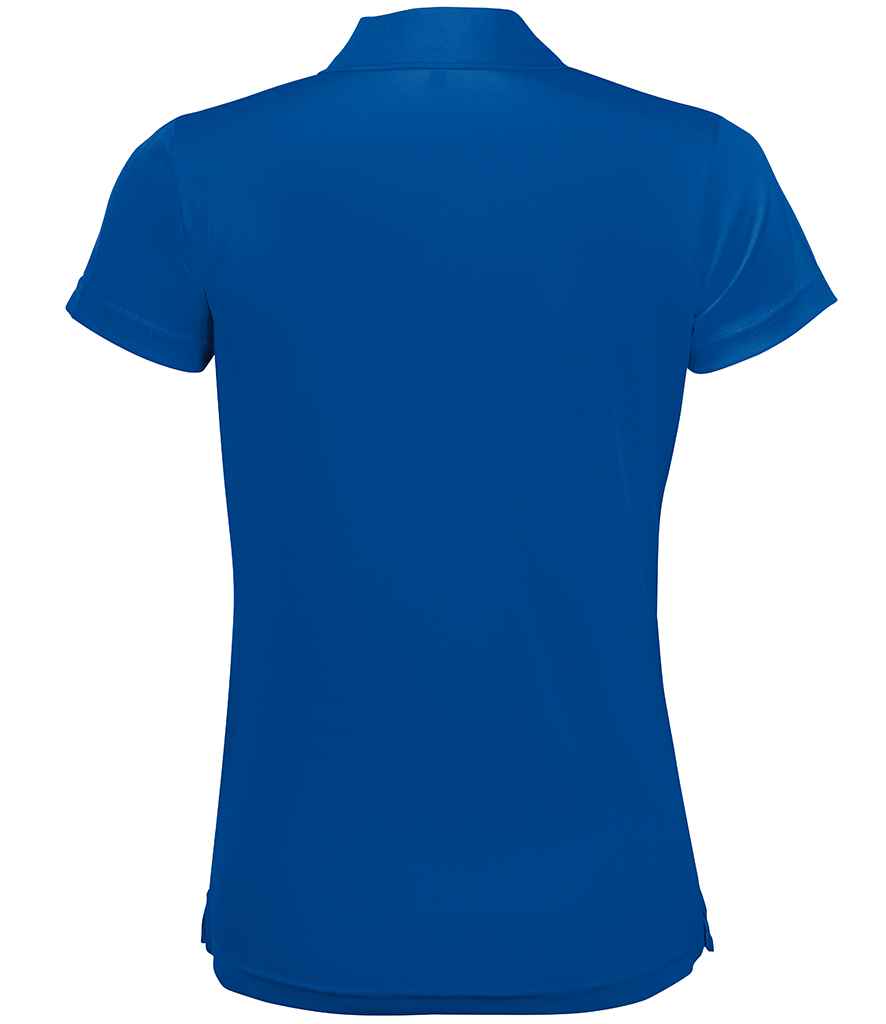 SOLS Ladies Performer Piqué Polo Shirt in by SOL'S — Custom branded clothing by Print Press, featuring premium embroidery produced in our specialist print lab in the UK.