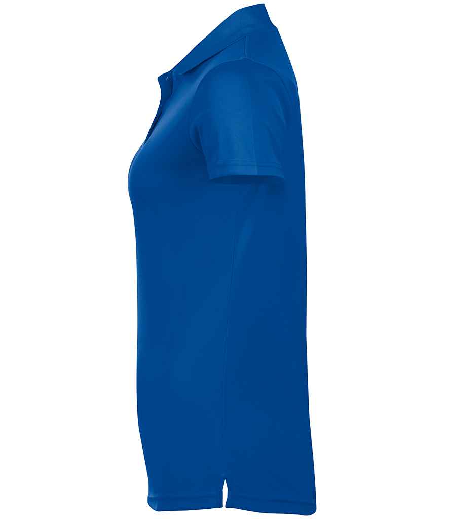 SOLS Ladies Performer Piqué Polo Shirt in by SOL'S — Custom branded clothing by Print Press, featuring premium embroidery produced in our specialist print lab in the UK.