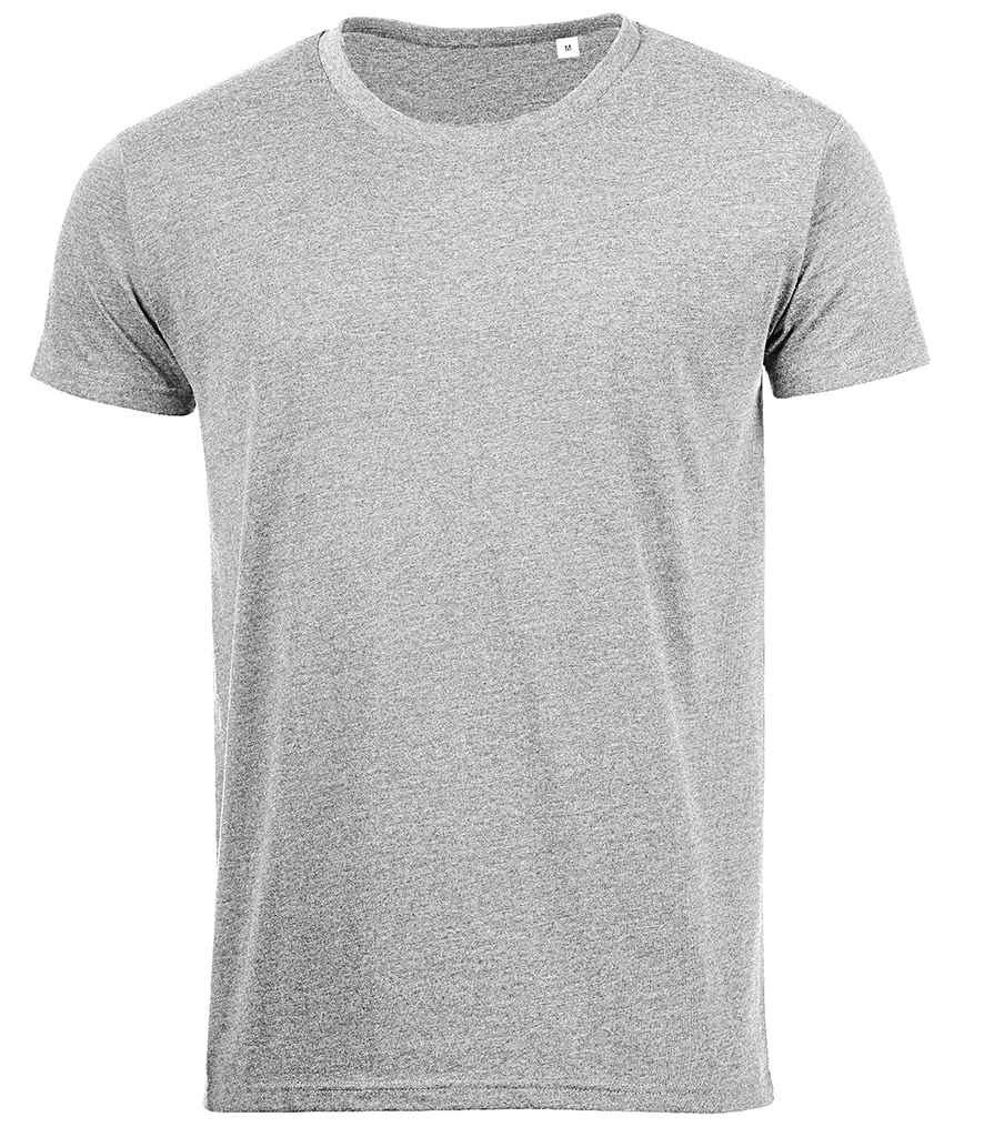 SOLS Mixed T-Shirt in Grey Marl by SOL'S — Custom branded clothing by Print Press, featuring premium embroidery produced in our specialist print lab in the UK.