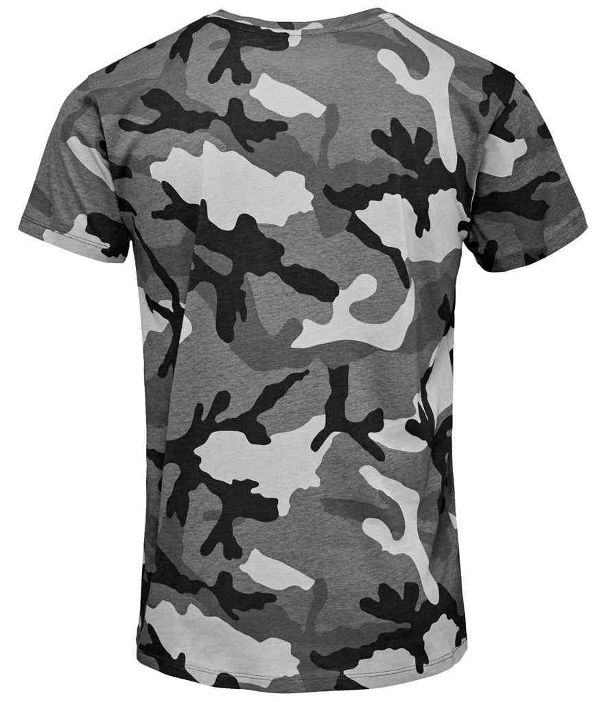 SOLS Camo T-Shirt in by SOL'S — Custom branded clothing by Print Press, featuring premium embroidery produced in our specialist print lab in the UK.
