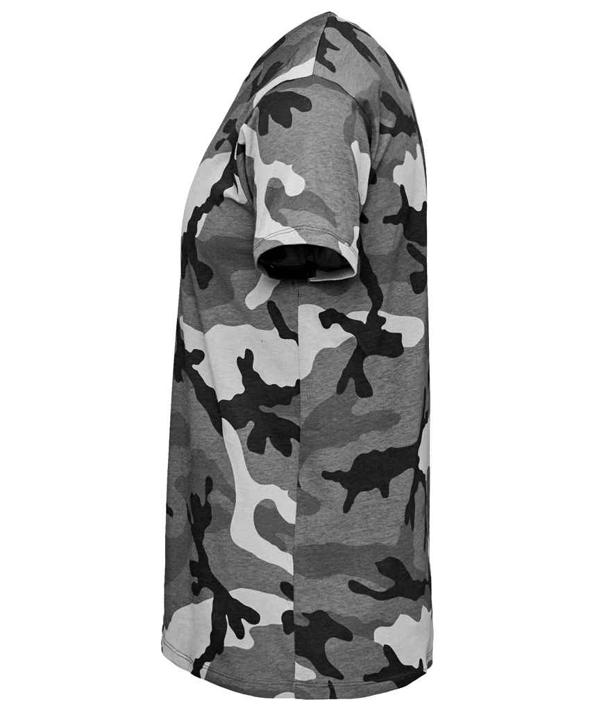 SOLS Camo T-Shirt in by SOL'S — Custom branded clothing by Print Press, featuring premium embroidery produced in our specialist print lab in the UK.