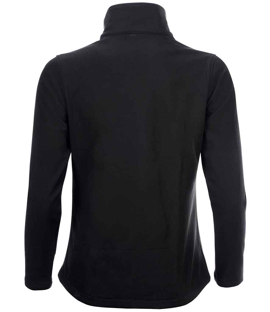 SOLS Ladies Race Soft Shell Jacket in by SOL'S — Custom branded clothing by Print Press, featuring premium embroidery produced in our specialist print lab in the UK.