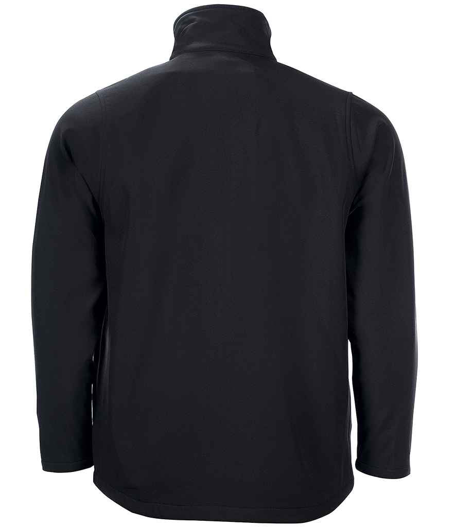 SOLS Race Soft Shell Jacket in by SOL'S — Custom branded clothing by Print Press, featuring premium embroidery produced in our specialist print lab in the UK.