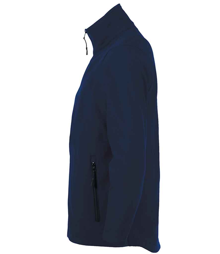 SOLS Race Soft Shell Jacket in by SOL'S — Custom branded clothing by Print Press, featuring premium embroidery produced in our specialist print lab in the UK.