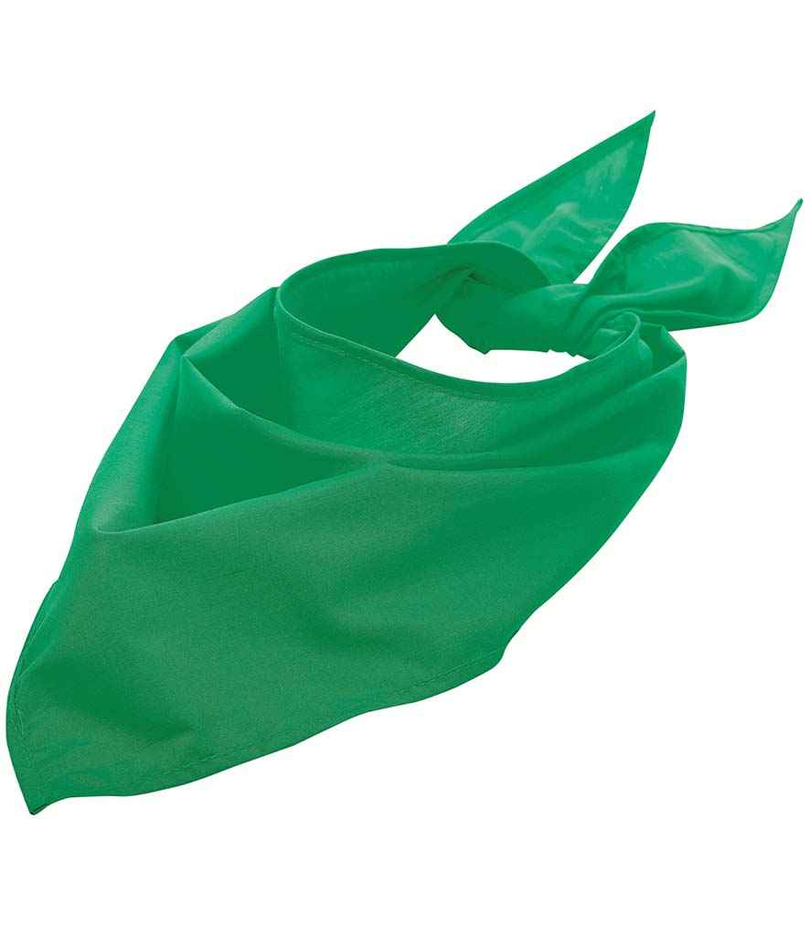 SOLS Bandana in ONE Kelly Green by SOL'S — Custom branded clothing by Print Press, featuring premium embroidery produced in our specialist print lab in the UK.
