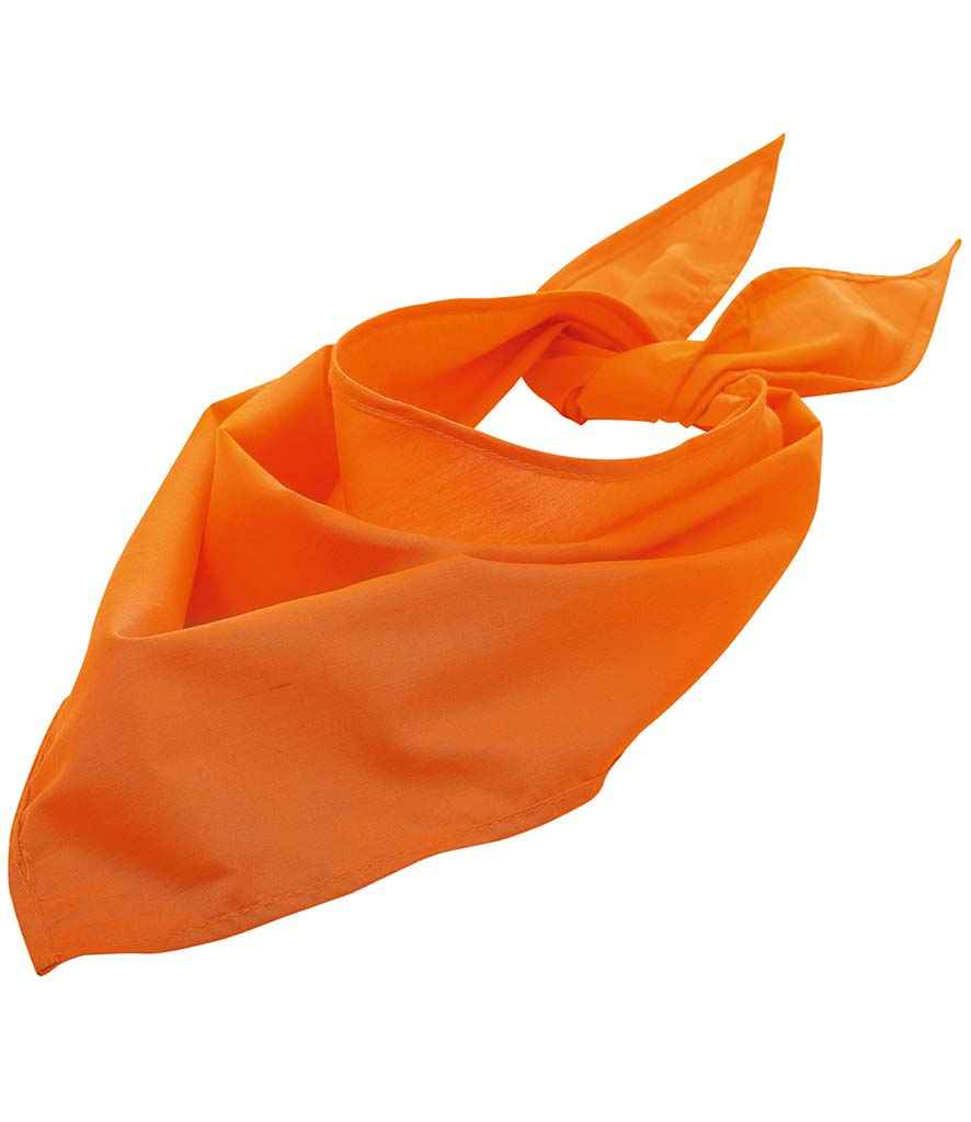 SOLS Bandana in ONE Orange by SOL'S — Custom branded clothing by Print Press, featuring premium embroidery produced in our specialist print lab in the UK.