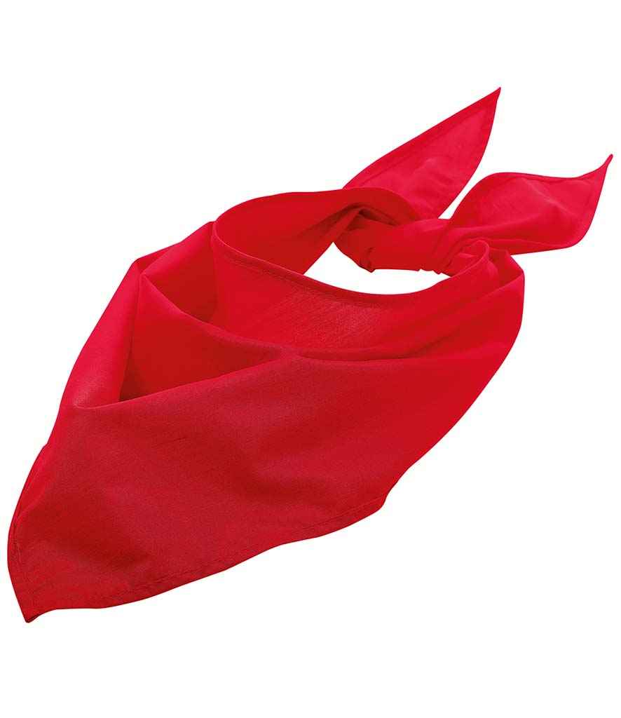 SOLS Bandana in ONE Red by SOL'S — Custom branded clothing by Print Press, featuring premium embroidery produced in our specialist print lab in the UK.
