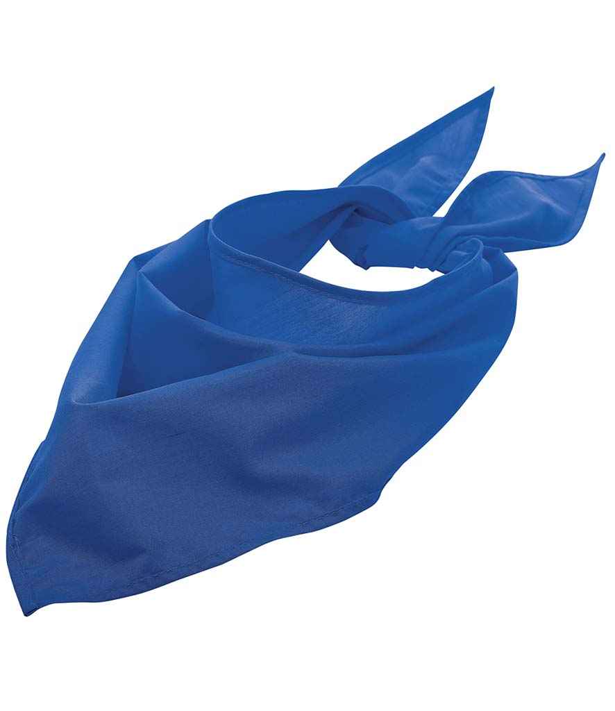 SOLS Bandana in ONE Royal Blue by SOL'S — Custom branded clothing by Print Press, featuring premium embroidery produced in our specialist print lab in the UK.
