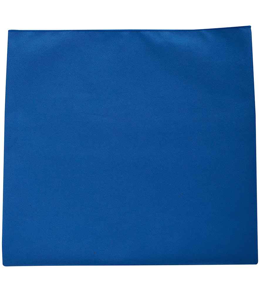 SOLS Atoll 30 Microfibre Guest Towel in ONE Royal Blue by SOL'S — Custom branded clothing by Print Press, featuring premium embroidery produced in our specialist print lab in the UK.