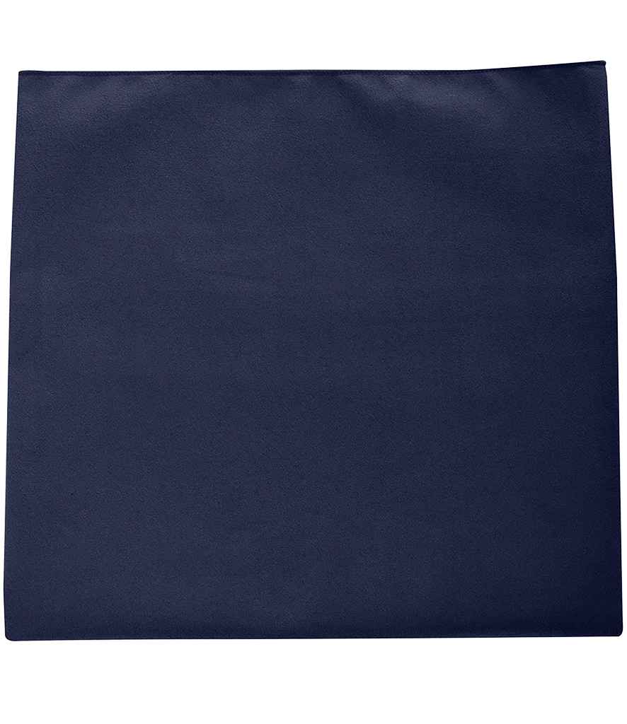 SOLS Atoll 50 Microfibre Hand Towel in ONE French Navy by SOL'S — Custom branded clothing by Print Press, featuring premium embroidery produced in our specialist print lab in the UK.