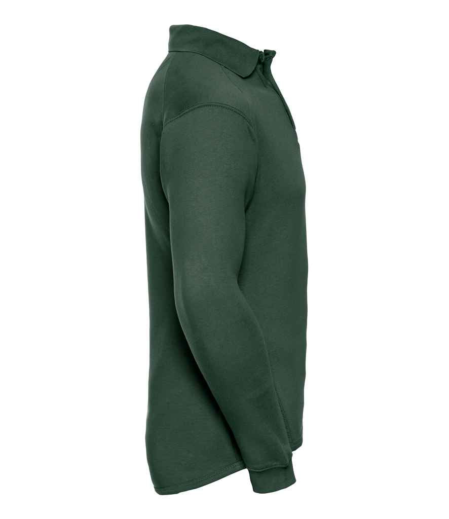 Russell Heavy Duty Collar Sweatshirt in by Russell — Custom branded clothing by Print Press, featuring premium embroidery produced in our specialist print lab in the UK.