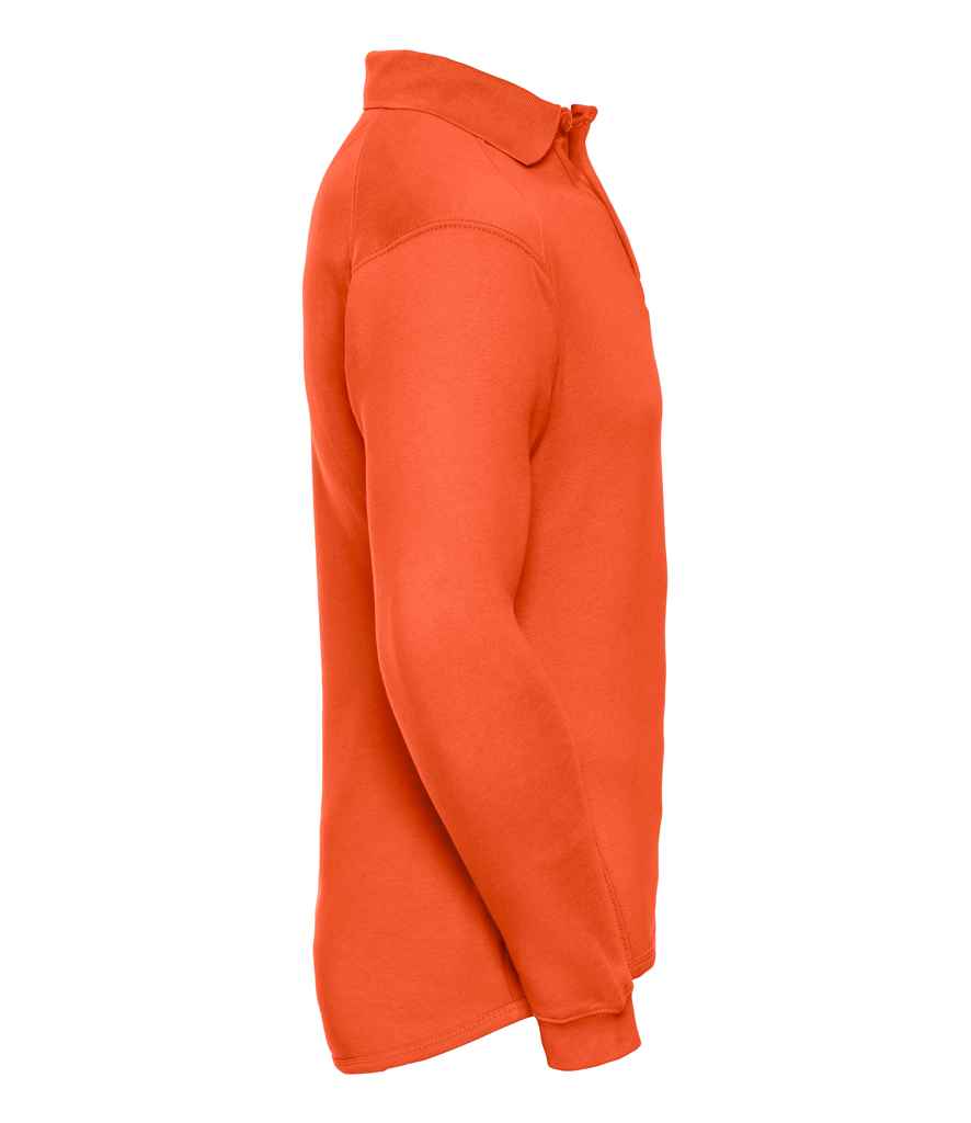 Russell Heavy Duty Collar Sweatshirt in by Russell — Custom branded clothing by Print Press, featuring premium embroidery produced in our specialist print lab in the UK.