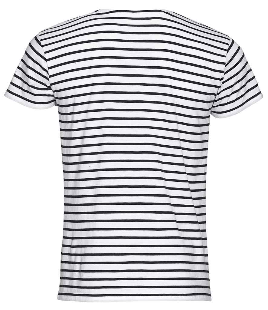 SOLS Miles Striped T-Shirt in by SOL'S — Custom branded clothing by Print Press, featuring premium embroidery produced in our specialist print lab in the UK.