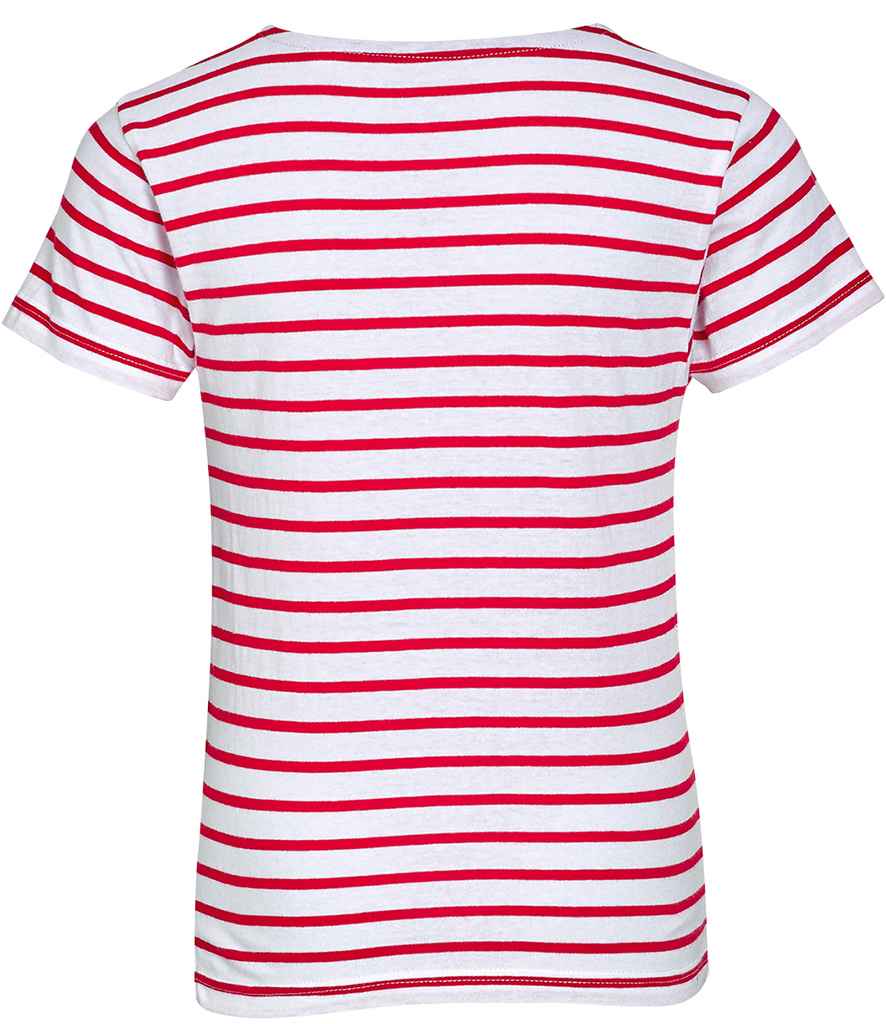 SOLS Kids Miles Striped T-Shirt in by SOL'S — Custom branded clothing by Print Press, featuring premium embroidery produced in our specialist print lab in the UK.