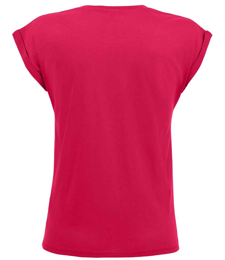 SOL'S Ladies Melba T-Shirt in by SOL'S — Custom branded clothing by Print Press, featuring premium embroidery produced in our specialist print lab in the UK.