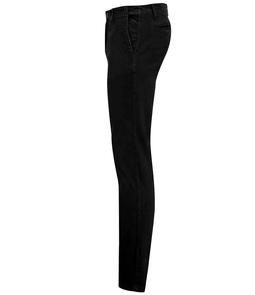 SOL'S Jules Chino Trousers in by SOL'S — Custom branded clothing by Print Press, featuring premium embroidery produced in our specialist print lab in the UK.