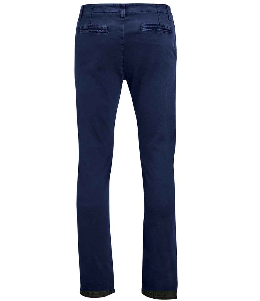 SOL'S Jules Chino Trousers in by SOL'S — Custom branded clothing by Print Press, featuring premium embroidery produced in our specialist print lab in the UK.