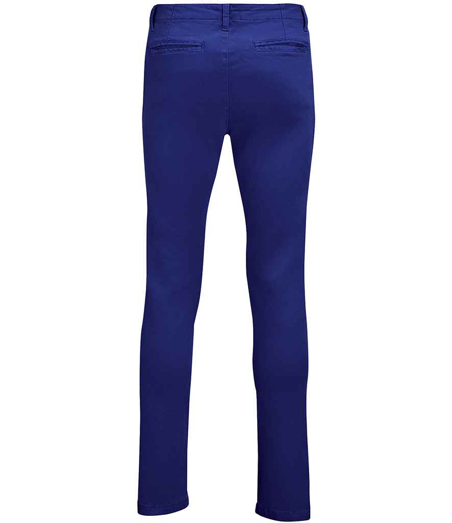 SOL'S Jules Chino Trousers in by SOL'S — Custom branded clothing by Print Press, featuring premium embroidery produced in our specialist print lab in the UK.