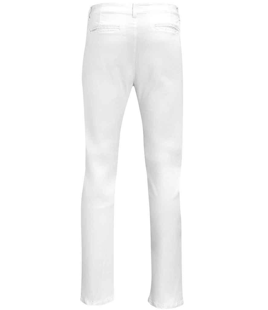SOL'S Jules Chino Trousers in by SOL'S — Custom branded clothing by Print Press, featuring premium embroidery produced in our specialist print lab in the UK.