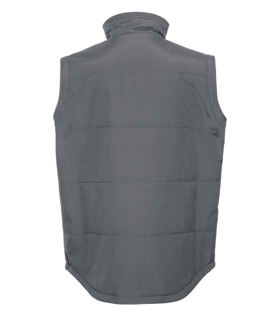 Russell Gilet in by Russell — Custom branded clothing by Print Press, featuring premium embroidery produced in our specialist print lab in the UK.