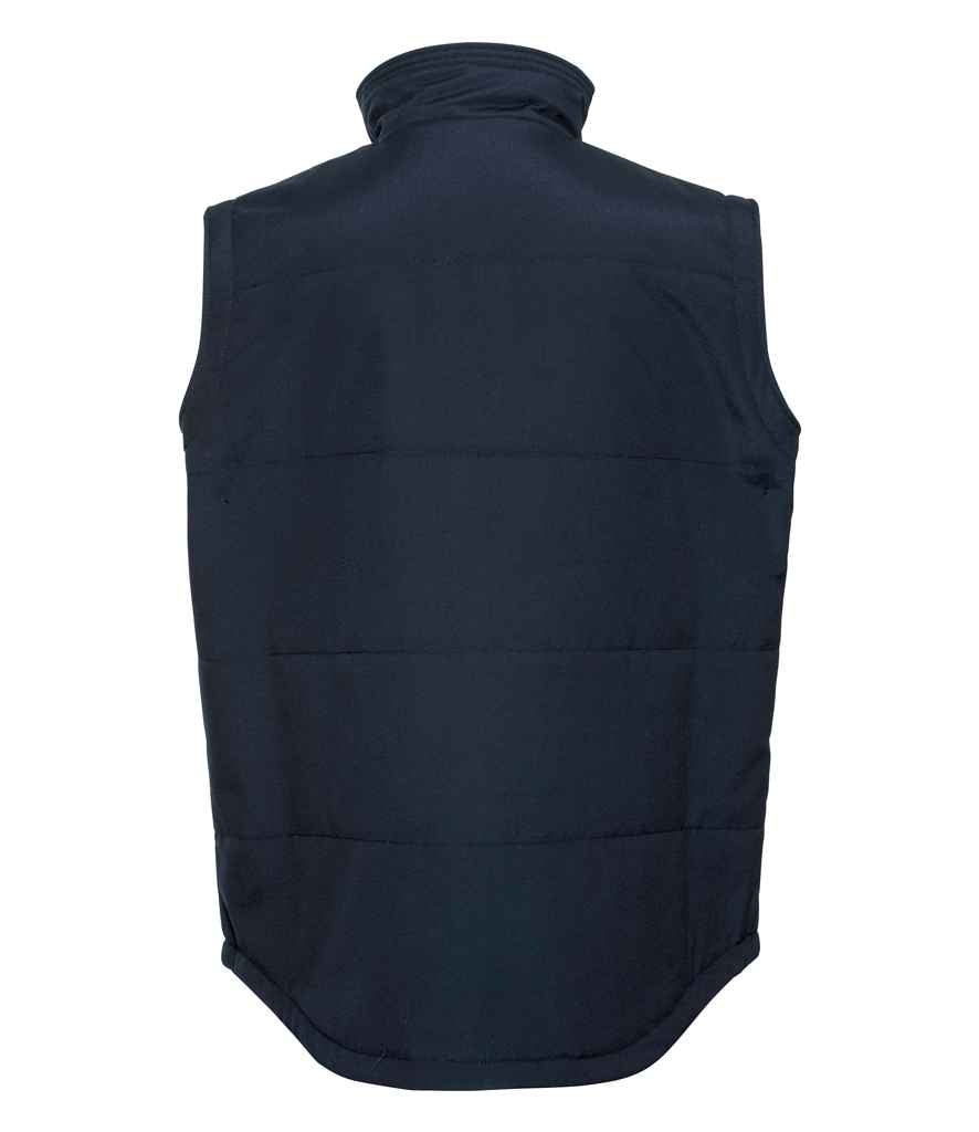 Russell Gilet in by Russell — Custom branded clothing by Print Press, featuring premium embroidery produced in our specialist print lab in the UK.