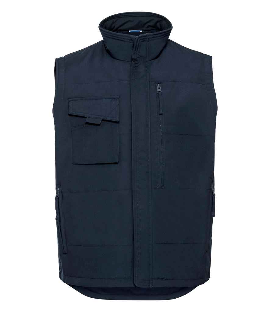 Russell Gilet in by Russell — Custom branded clothing by Print Press, featuring premium embroidery produced in our specialist print lab in the UK.