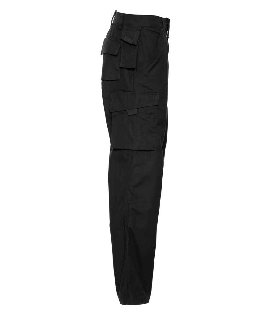 Russell Heavy Duty Work Trousers in by Russell — Custom branded clothing by Print Press, featuring premium embroidery produced in our specialist print lab in the UK.