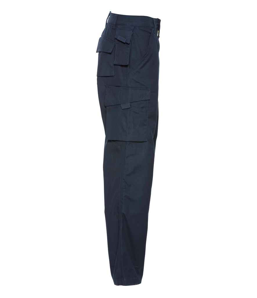 Russell Heavy Duty Work Trousers in by Russell — Custom branded clothing by Print Press, featuring premium embroidery produced in our specialist print lab in the UK.