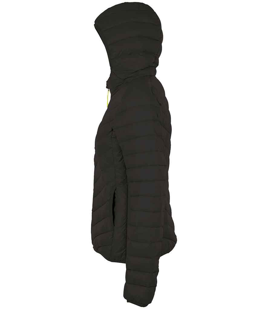 SOL'S Ladies Ray Padded Jacket in by SOL'S — Custom branded clothing by Print Press, featuring premium embroidery produced in our specialist print lab in the UK.