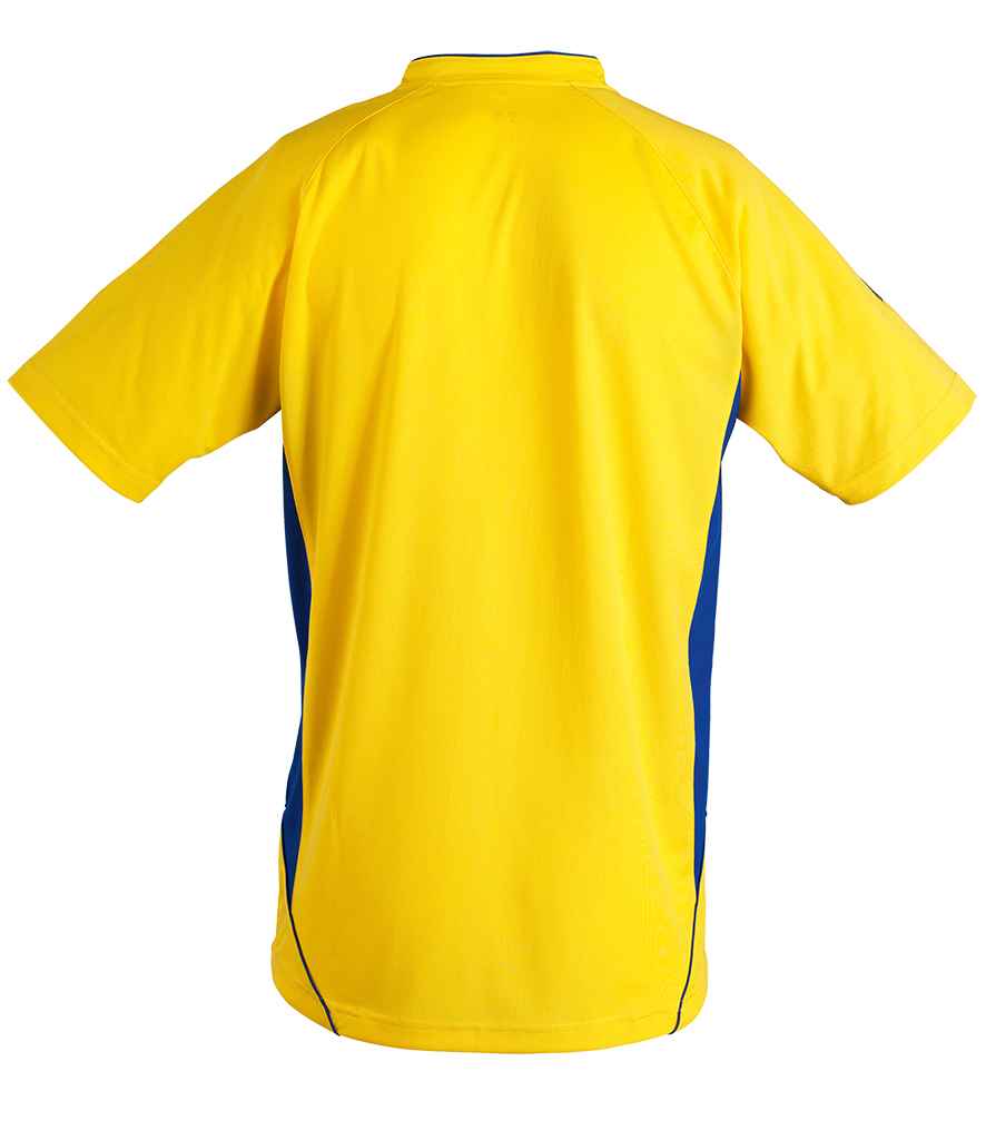 SOL'S Kids Maracana 2 Contrast T-Shirt in by SOL'S — Custom branded clothing by Print Press, featuring premium embroidery produced in our specialist print lab in the UK.