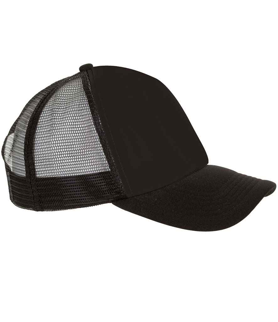 SOL'S Bubble Contrast Cap in ONE Black by SOL'S — Custom branded clothing by Print Press, featuring premium embroidery produced in our specialist print lab in the UK.