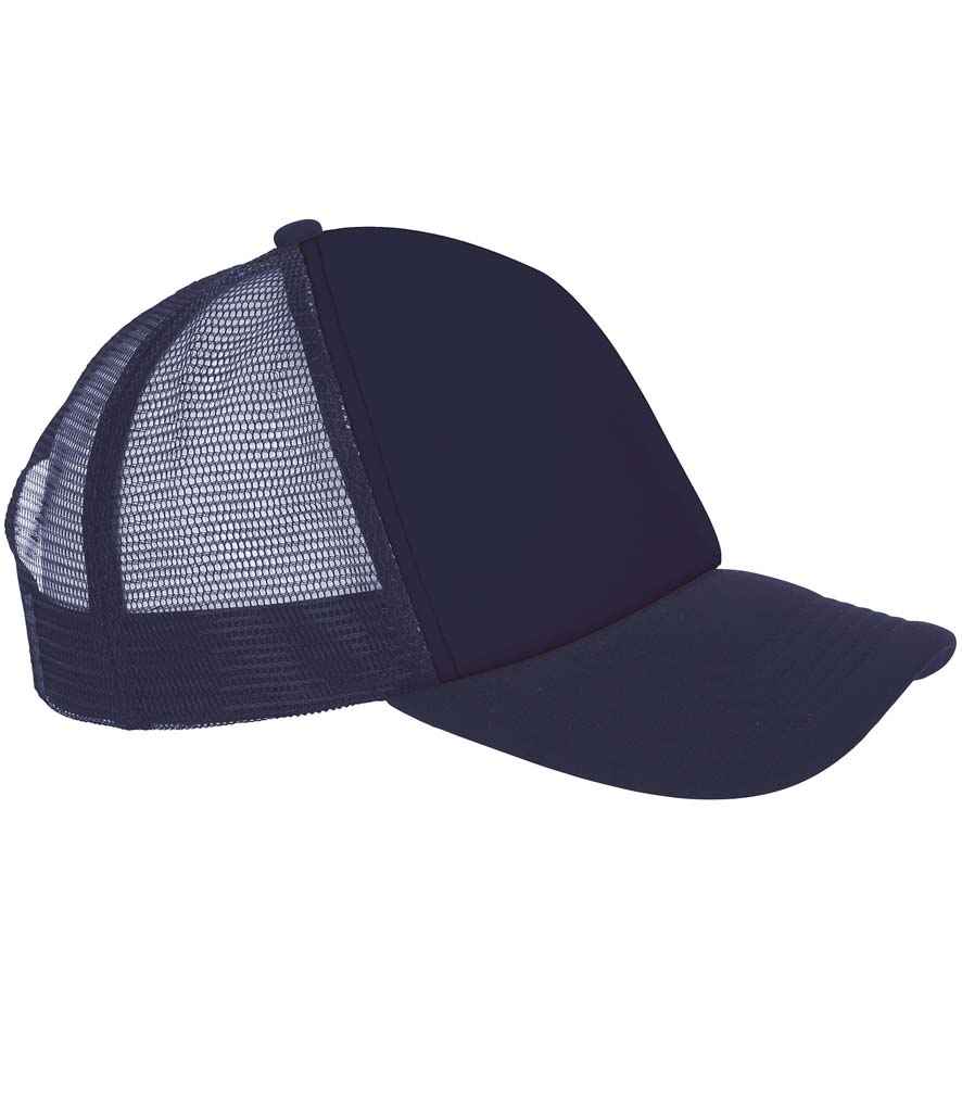 SOL'S Bubble Contrast Cap in ONE French Navy by SOL'S — Custom branded clothing by Print Press, featuring premium embroidery produced in our specialist print lab in the UK.
