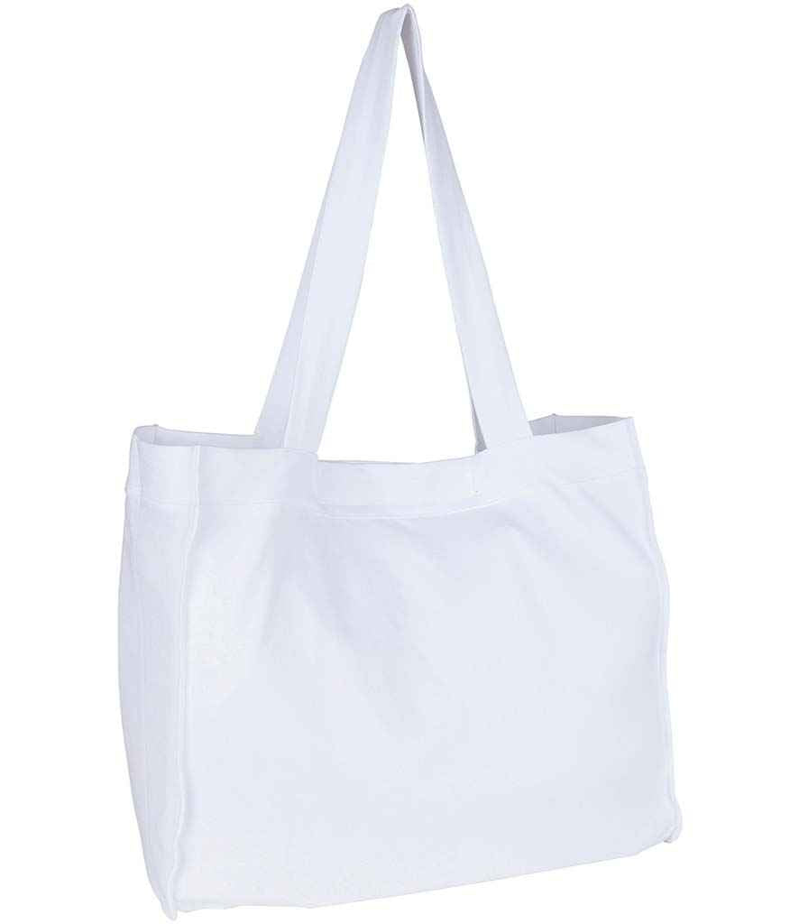 SOL'S Marina Shopper in ONE White by SOL'S — Custom branded clothing by Print Press, featuring premium embroidery produced in our specialist print lab in the UK.