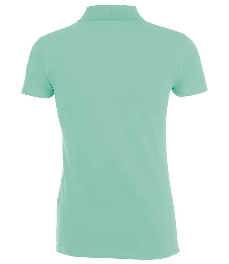 SOL'S Ladies Phoenix Piqué Polo Shirt in by SOL'S — Custom branded clothing by Print Press, featuring premium embroidery produced in our specialist print lab in the UK.