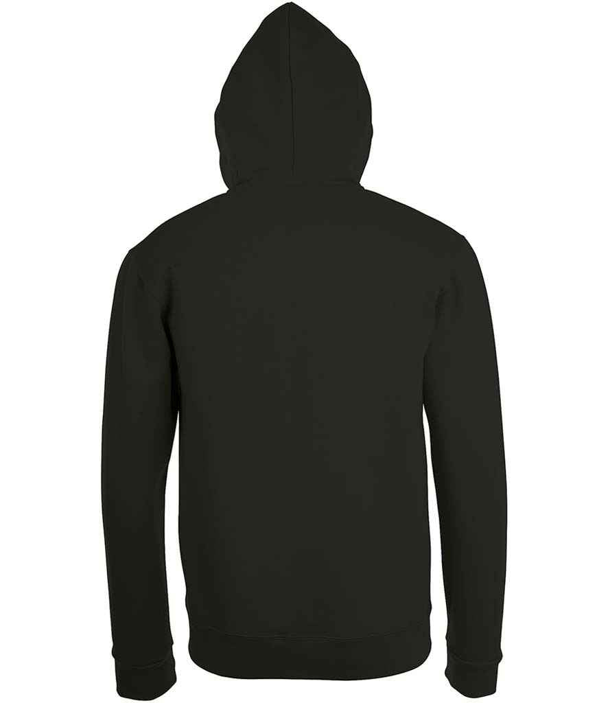 SOL'S Stone Zip Hooded Sweatshirt in by SOL'S — Custom branded clothing by Print Press, featuring premium embroidery produced in our specialist print lab in the UK.