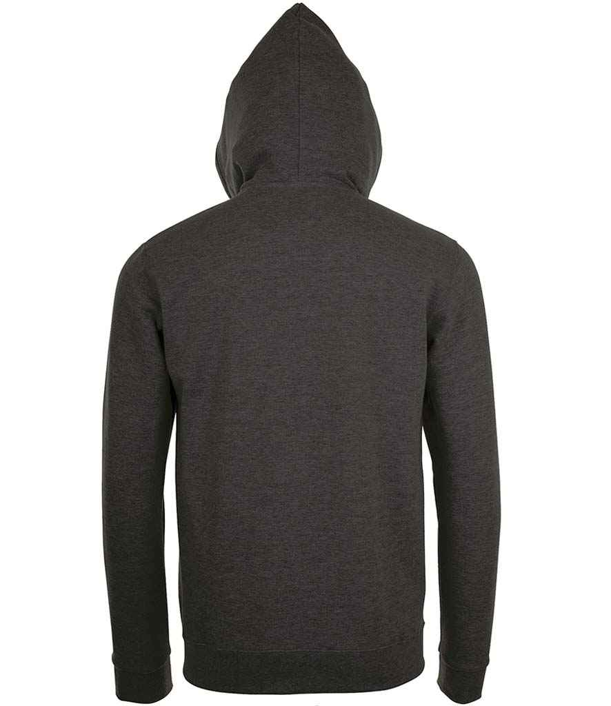 SOL'S Stone Zip Hooded Sweatshirt in by SOL'S — Custom branded clothing by Print Press, featuring premium embroidery produced in our specialist print lab in the UK.