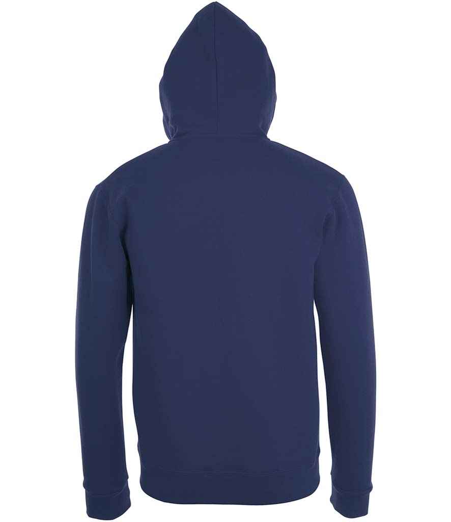 SOL'S Stone Zip Hooded Sweatshirt in by SOL'S — Custom branded clothing by Print Press, featuring premium embroidery produced in our specialist print lab in the UK.
