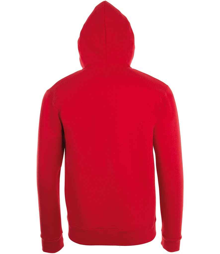 SOL'S Stone Zip Hooded Sweatshirt in by SOL'S — Custom branded clothing by Print Press, featuring premium embroidery produced in our specialist print lab in the UK.