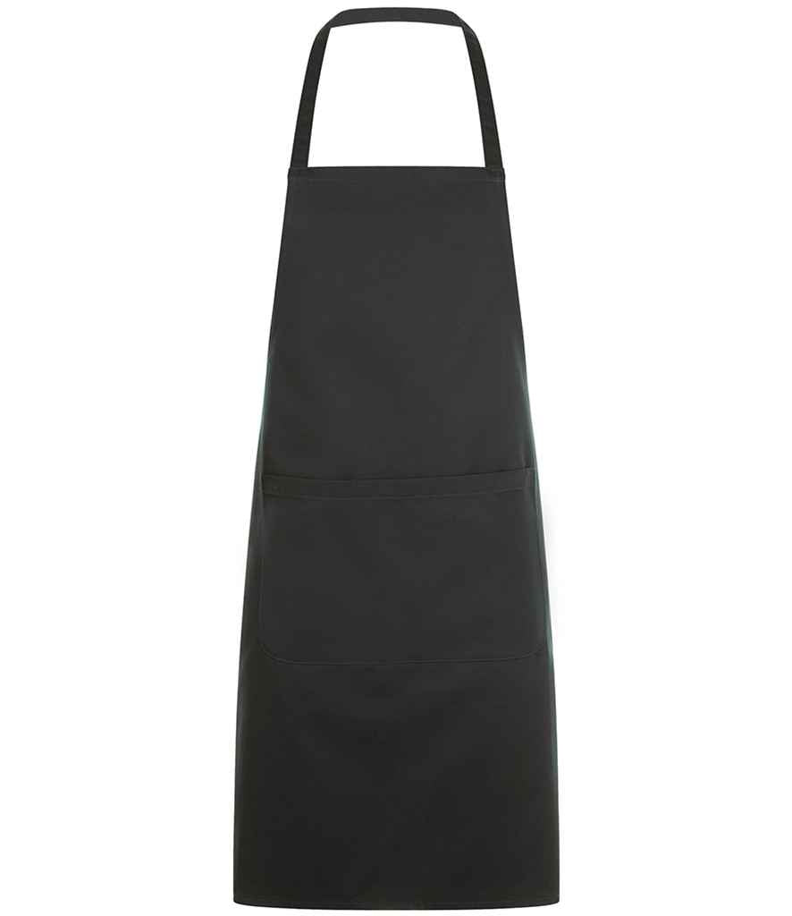 SOL'S Gramercy Bib Apron in ONE Dark Grey by SOL'S — Custom branded clothing by Print Press, featuring premium embroidery produced in our specialist print lab in the UK.