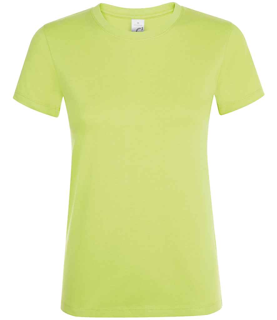 SOL'S Ladies Regent T-Shirt in Apple Green by SOL'S — Custom branded clothing by Print Press, featuring premium embroidery produced in our specialist print lab in the UK.