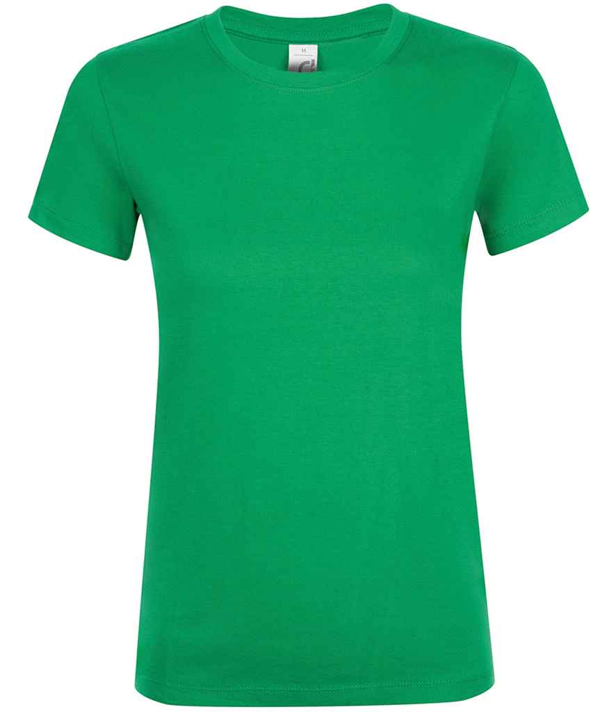 SOL'S Ladies Regent T-Shirt in Kelly Green by SOL'S — Custom branded clothing by Print Press, featuring premium embroidery produced in our specialist print lab in the UK.