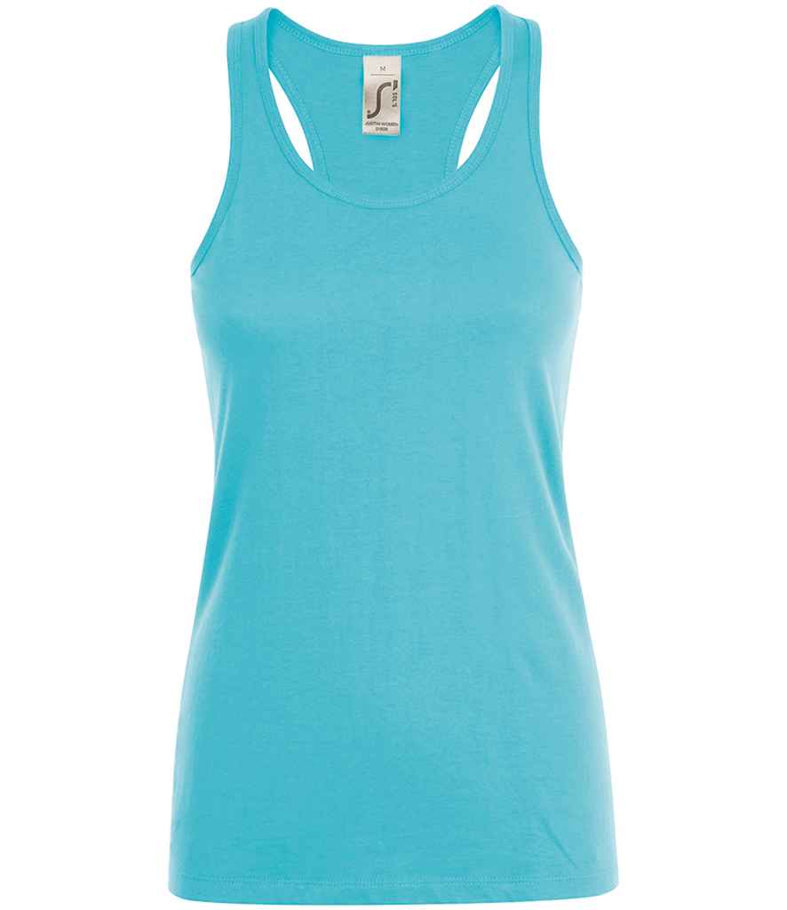 SOL'S Ladies Justin Vest in Atoll Blue by SOL'S — Custom branded clothing by Print Press, featuring premium embroidery produced in our specialist print lab in the UK.
