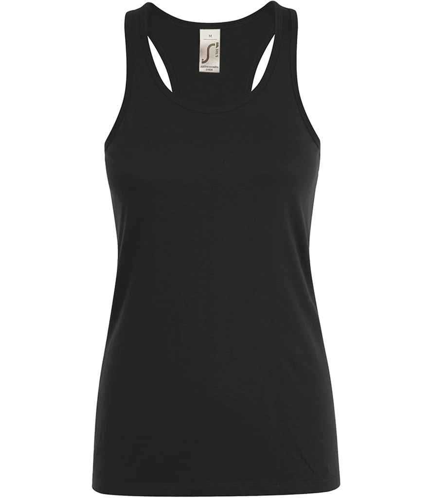SOL'S Ladies Justin Vest in Black by SOL'S — Custom branded clothing by Print Press, featuring premium embroidery produced in our specialist print lab in the UK.