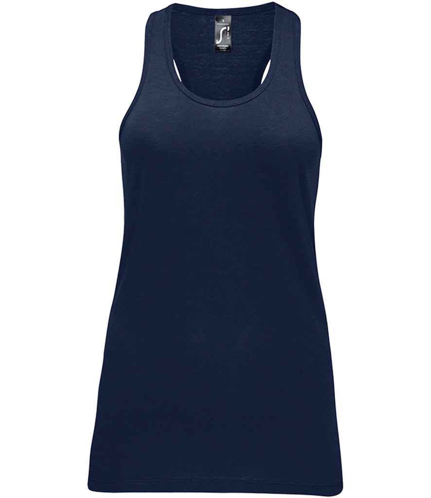 SOL'S Ladies Justin Vest in French Navy by SOL'S — Custom branded clothing by Print Press, featuring premium embroidery produced in our specialist print lab in the UK.