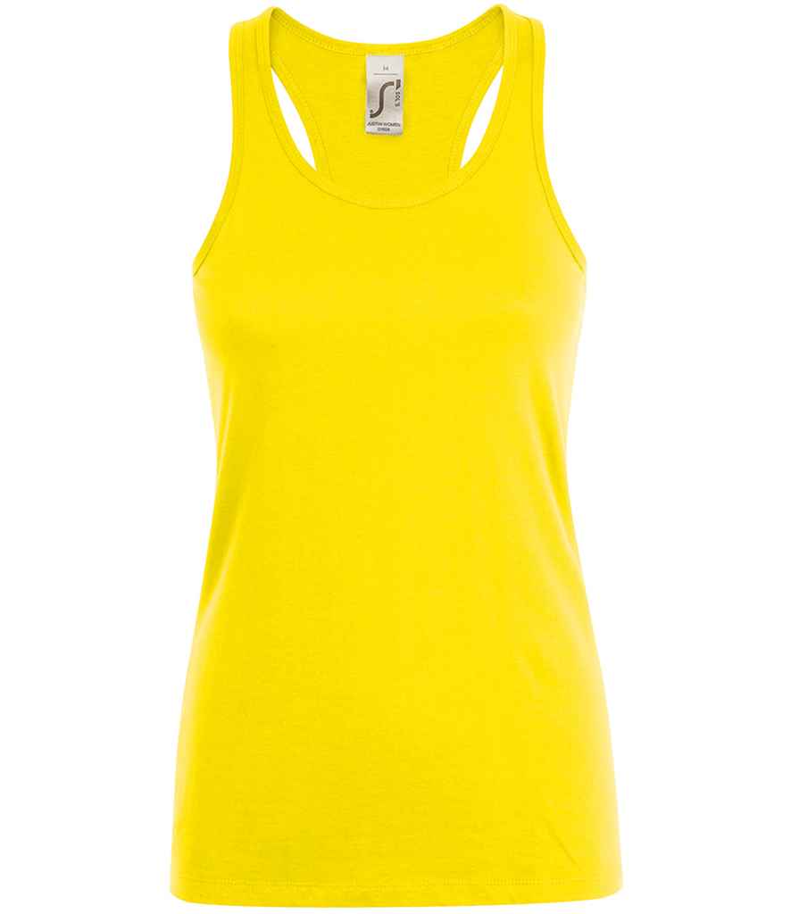 SOL'S Ladies Justin Vest in Lemon by SOL'S — Custom branded clothing by Print Press, featuring premium embroidery produced in our specialist print lab in the UK.