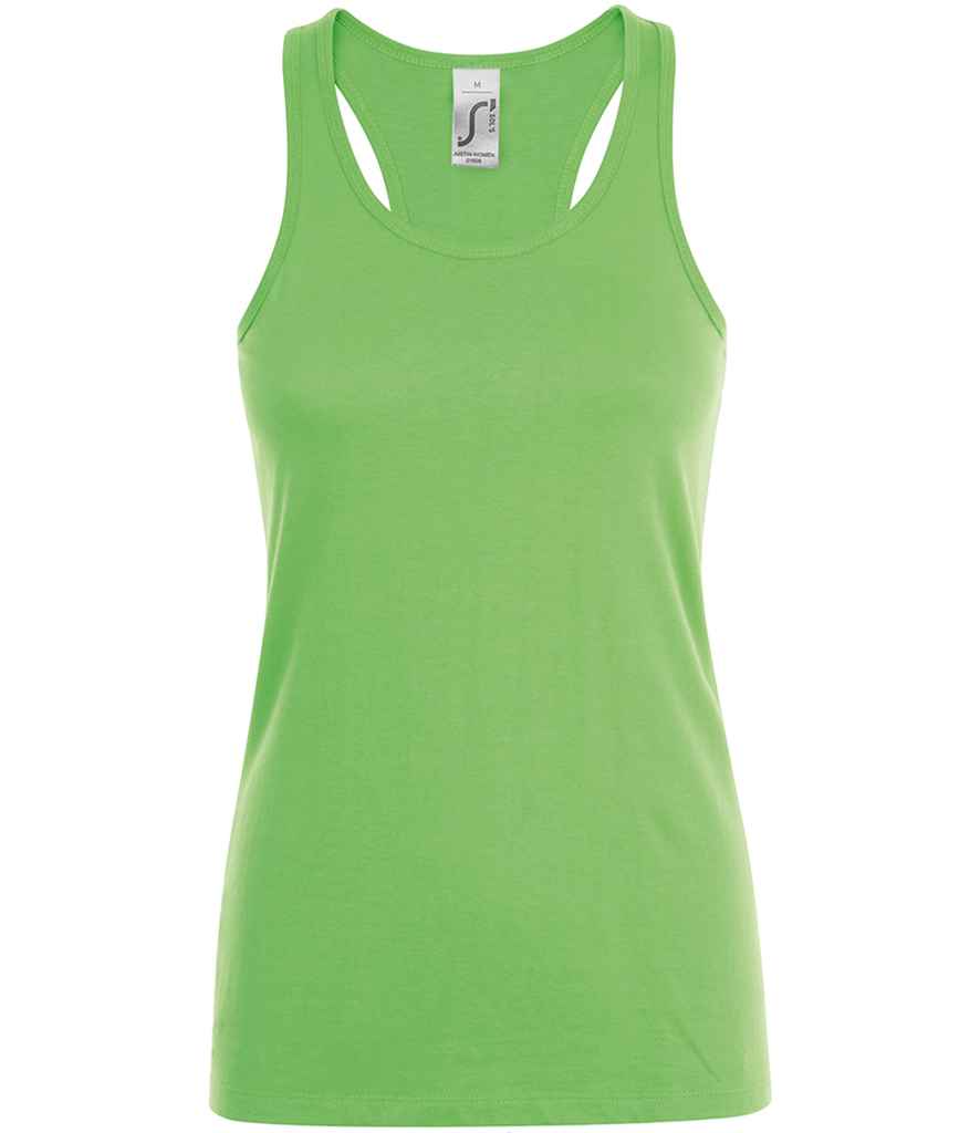 SOL'S Ladies Justin Vest in Lime Green by SOL'S — Custom branded clothing by Print Press, featuring premium embroidery produced in our specialist print lab in the UK.
