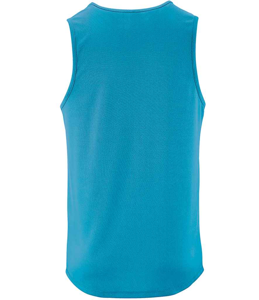 SOL'S Sporty Performance Tank Top in by SOL'S — Custom branded clothing by Print Press, featuring premium embroidery produced in our specialist print lab in the UK.