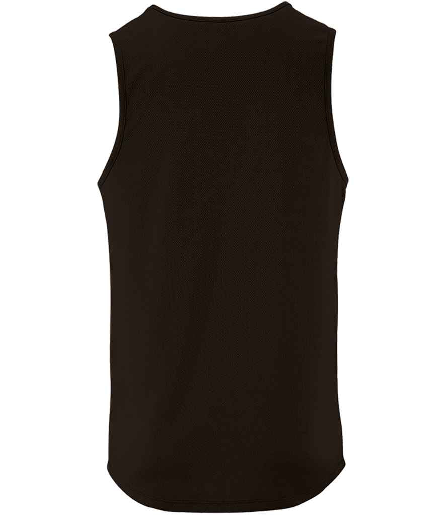 SOL'S Sporty Performance Tank Top in by SOL'S — Custom branded clothing by Print Press, featuring premium embroidery produced in our specialist print lab in the UK.
