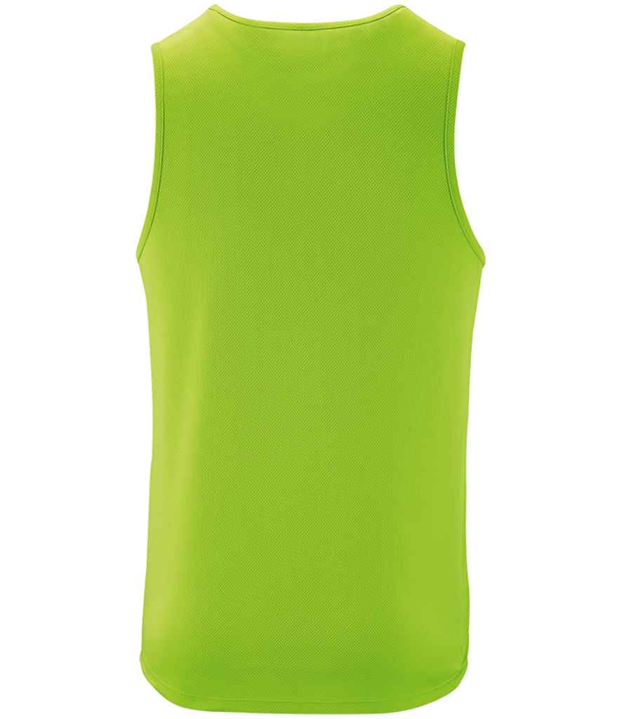 SOL'S Sporty Performance Tank Top in by SOL'S — Custom branded clothing by Print Press, featuring premium embroidery produced in our specialist print lab in the UK.