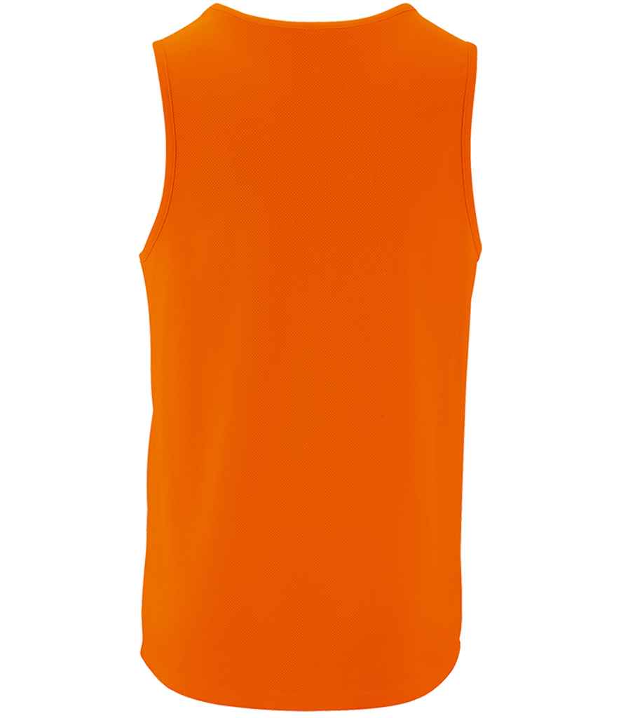 SOL'S Sporty Performance Tank Top in by SOL'S — Custom branded clothing by Print Press, featuring premium embroidery produced in our specialist print lab in the UK.